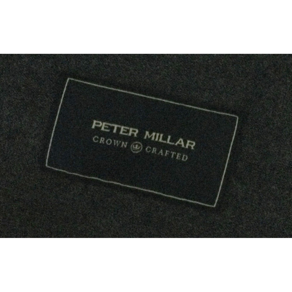 Peter Millar Crown crafted wool jacket Large gray - image 5